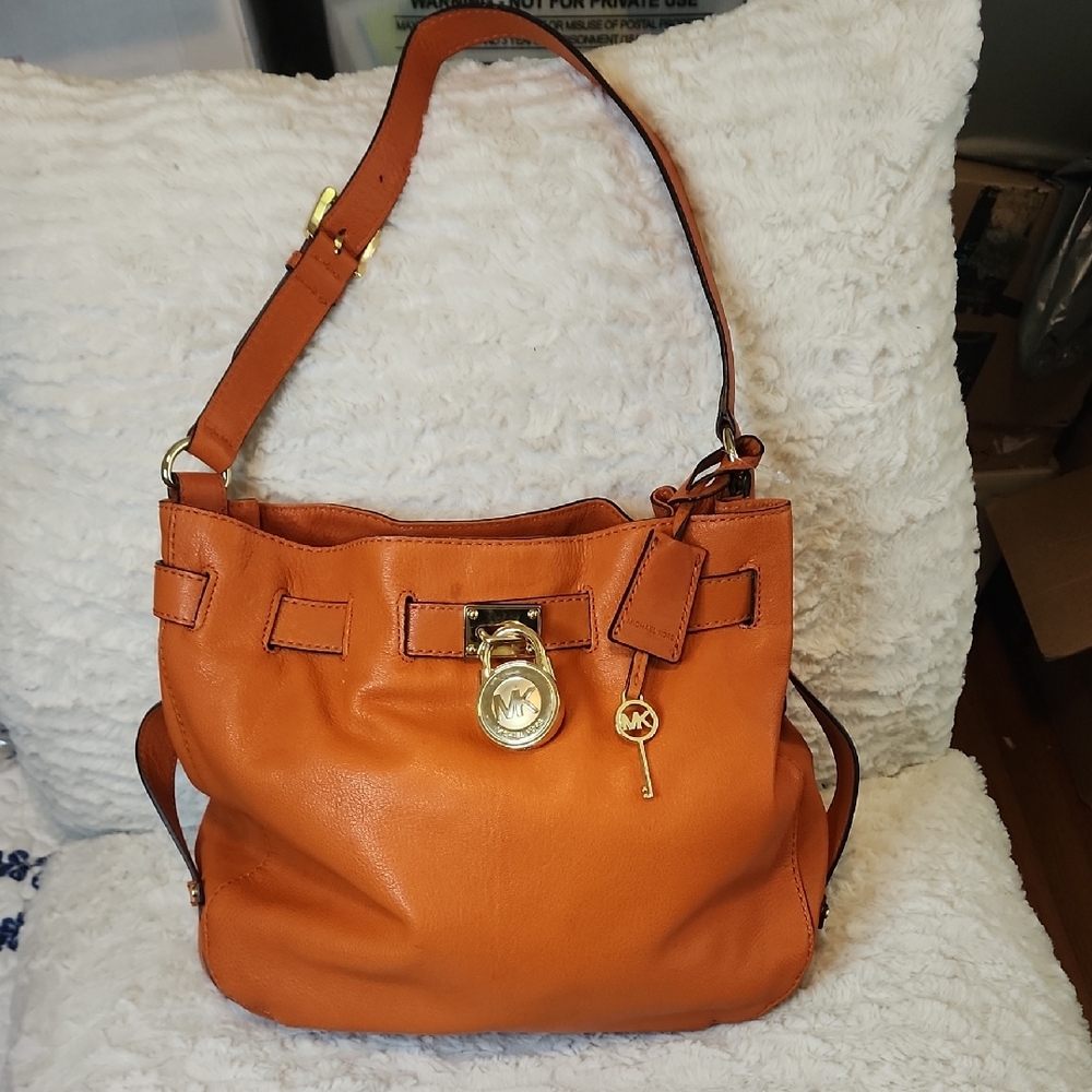 Michael Kors Orange Shoulder Bag